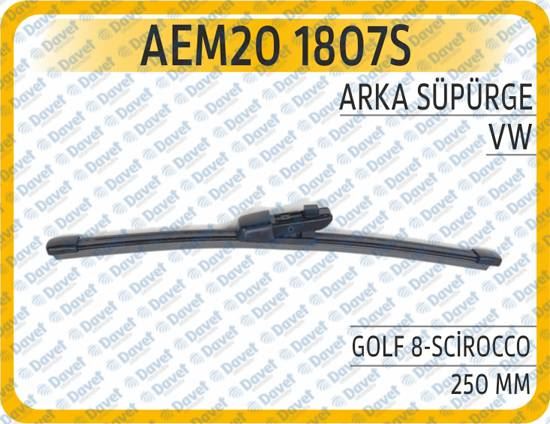 AEM 201807S Arka Silecek Supurgesi 250 Mm Golf Viii-Scirocco